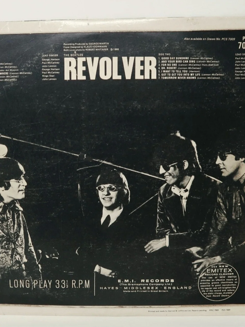 Iconic 1966 Capitol Records release of The Beatles - Revolver